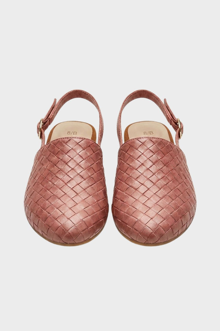 Damen Spitze Mules | Geflochten