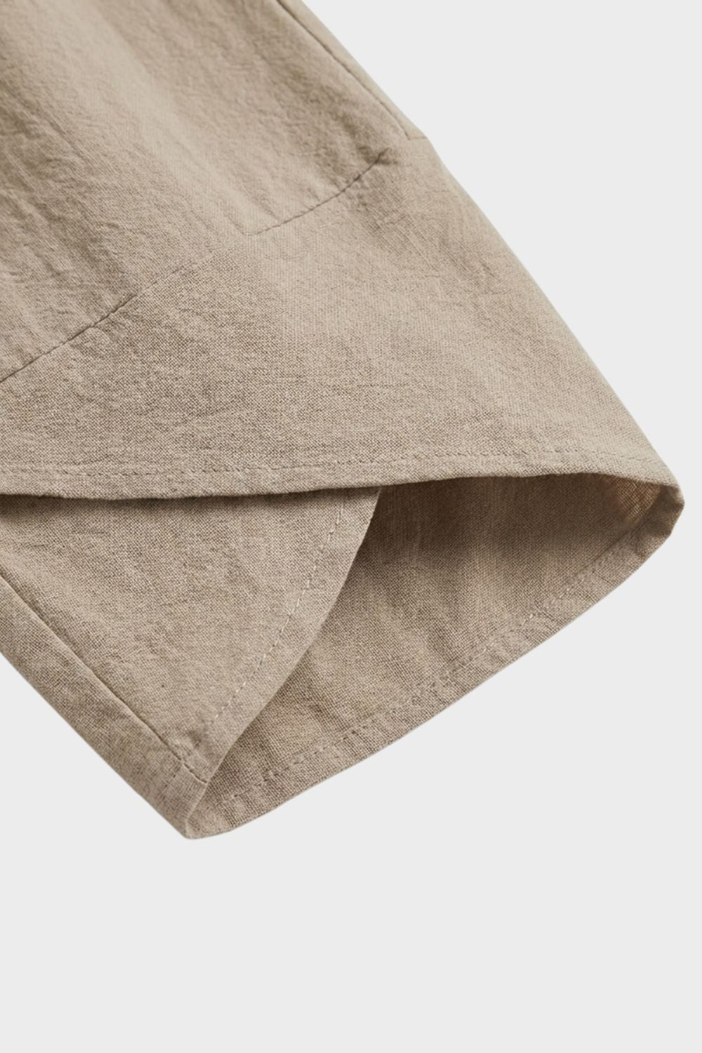 Damen Stoffhose mit Gummibund und weitem Bein