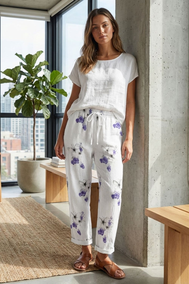 Damen Streifen Hose – Sommer – Styling-Inspiration