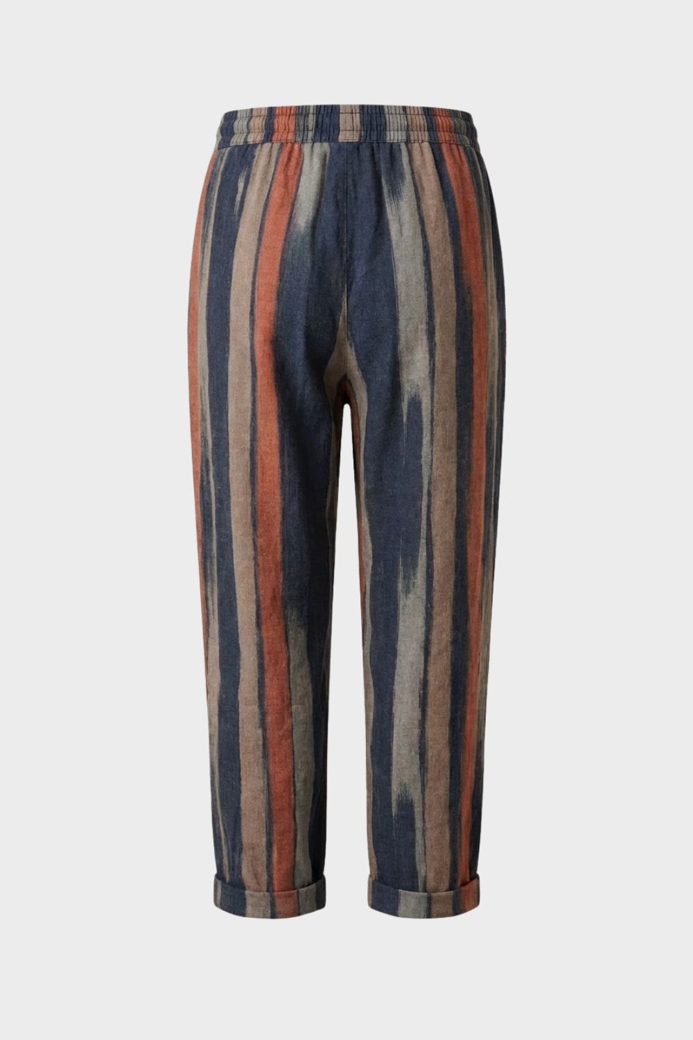 Damen Streifen Hose – Sommer – Detail-Ansicht