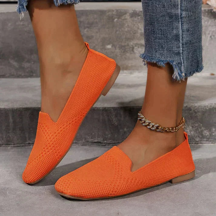Damen Strick Loafer – Größentabelle für Slip-On Passform