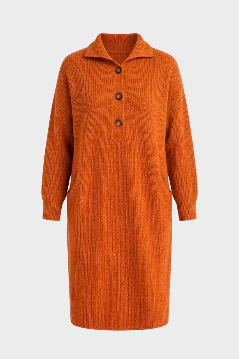 Damen Strickkleid Midi | Polo