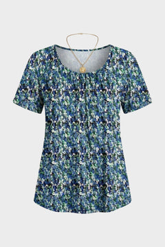 Floral Blau