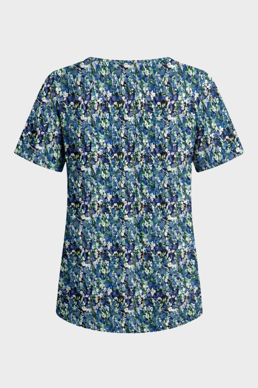 Damen T-Shirt | Lockere Passform Print – Profil-Ansicht
