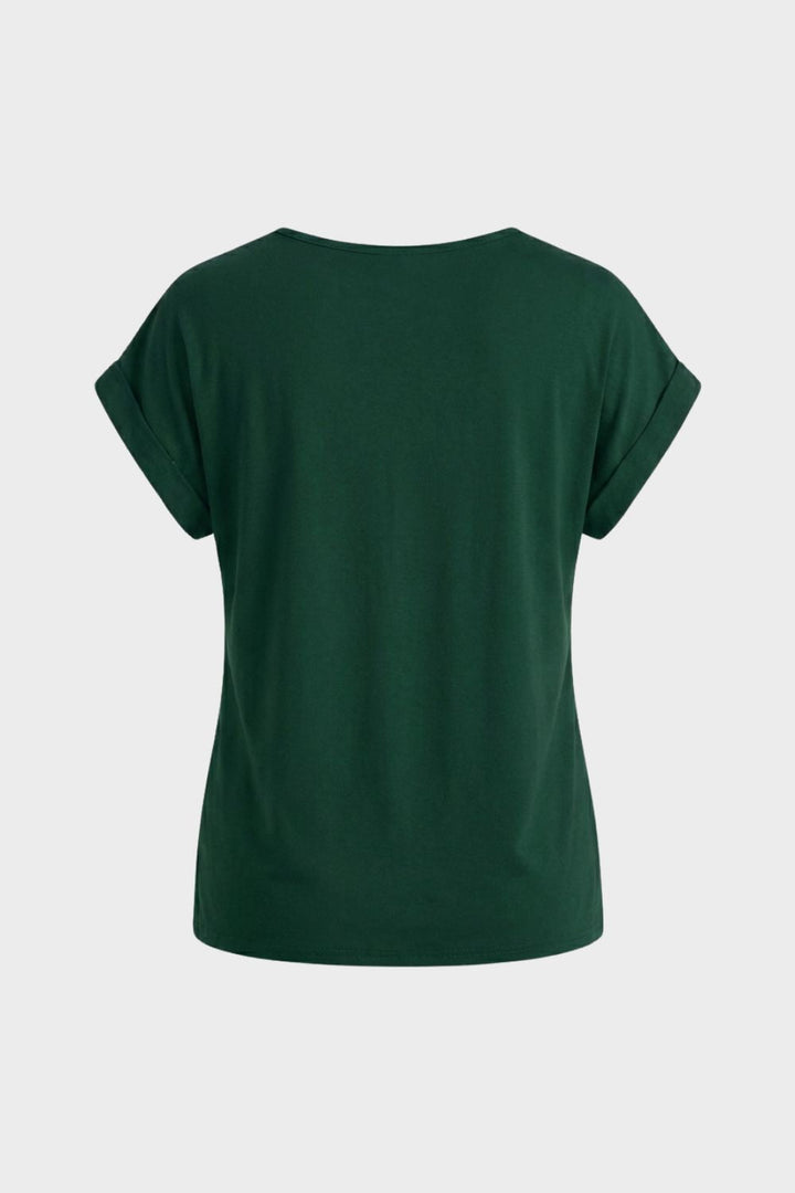 Damen T-Shirt mit V-Ausschnitt und Kurzarm