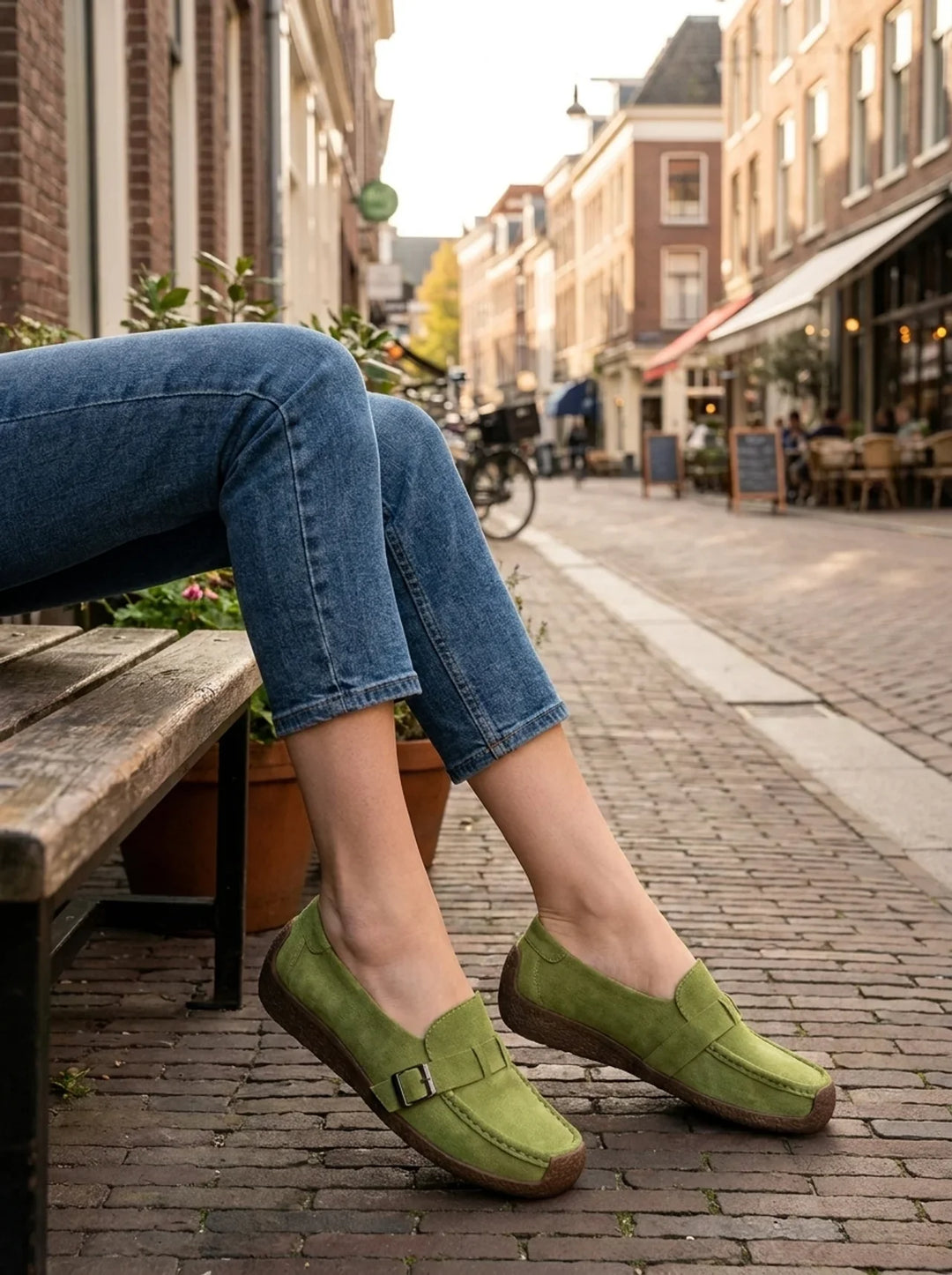 Damen Wildleder Loafer | Bequem