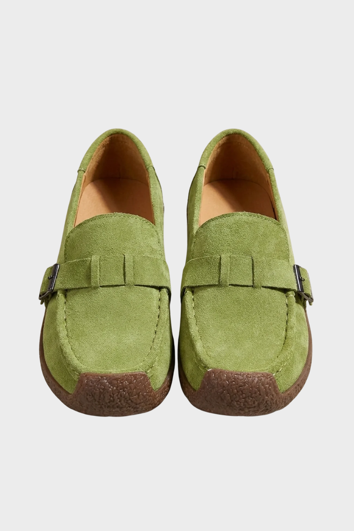 Damen Wildleder Loafer | Bequem