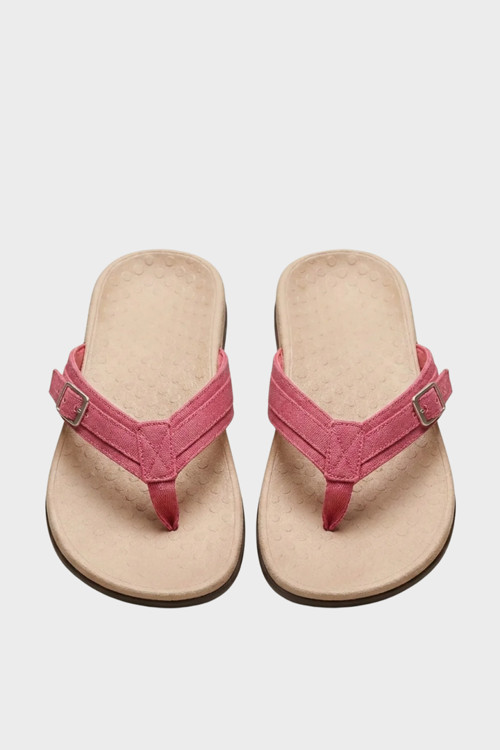 Damen Zehentrenner Sommer | Fußbett
