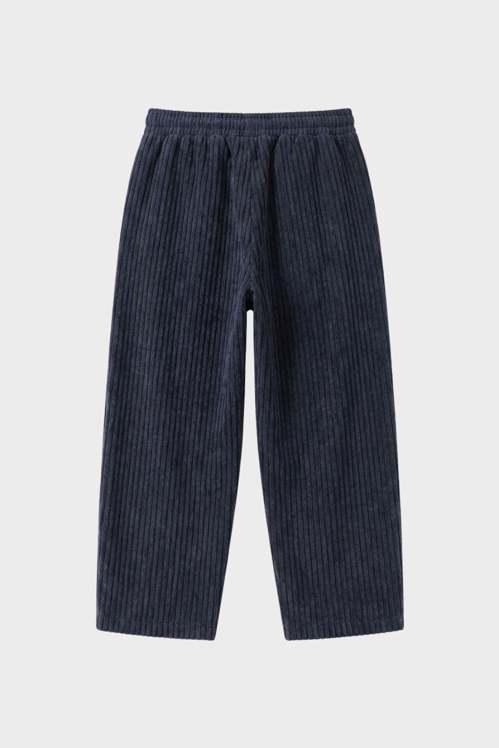 Herren Cordhose mit Gummibund und weitem Bein