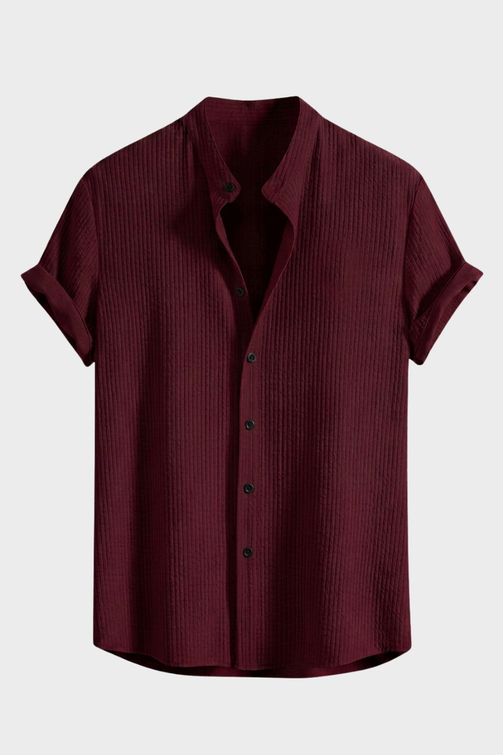 Herren Italo-Hemd | Stand-Collar