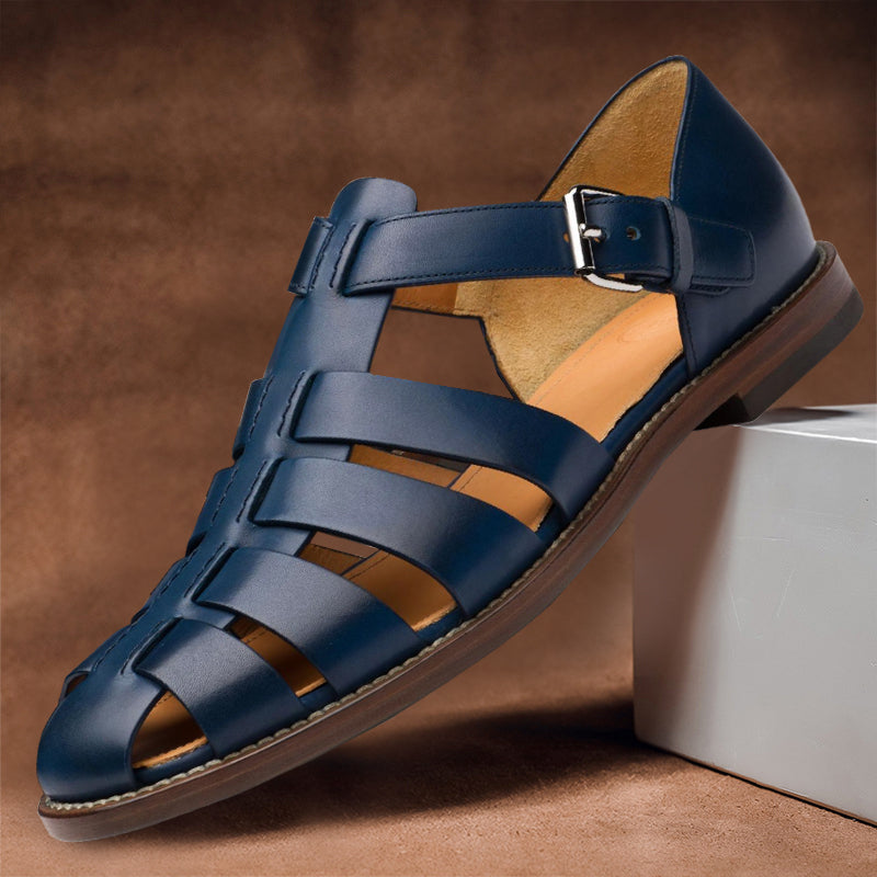 Herren Fisherman Sandalen – Sicht von oben mit Riemchen