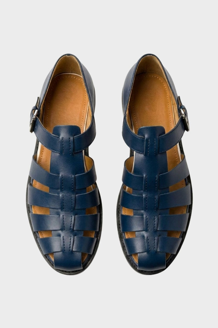Herren Leder Sandalen | Fisherman