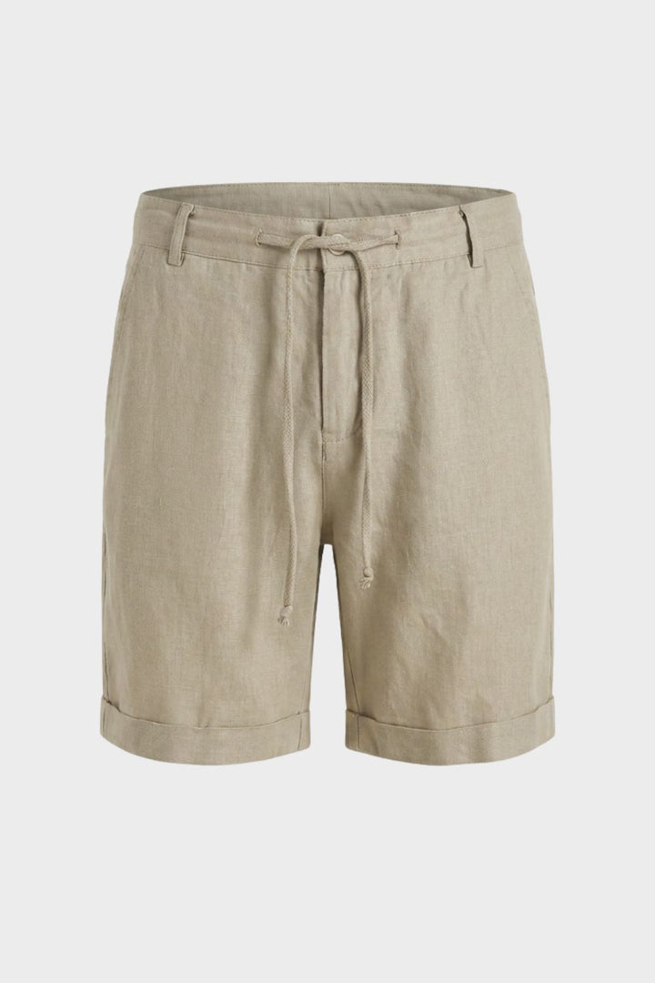 Herren Leinen Shorts | Leicht