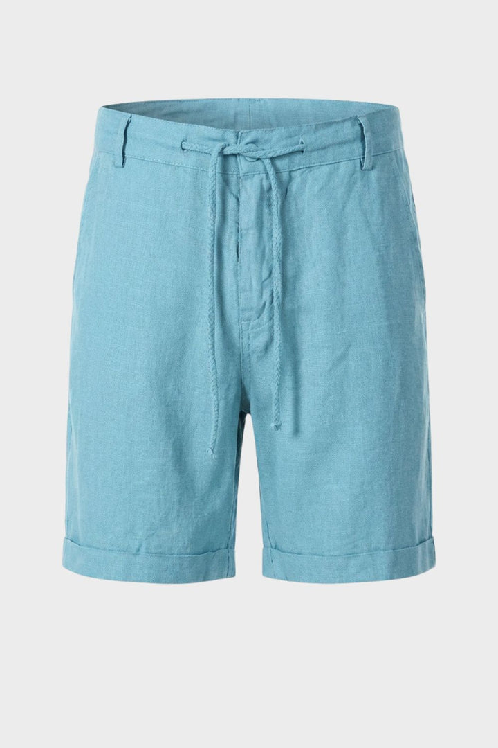 Herren Leinen Shorts | Leicht