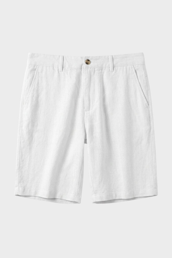 Herren Leinen Shorts | Tunnelzug