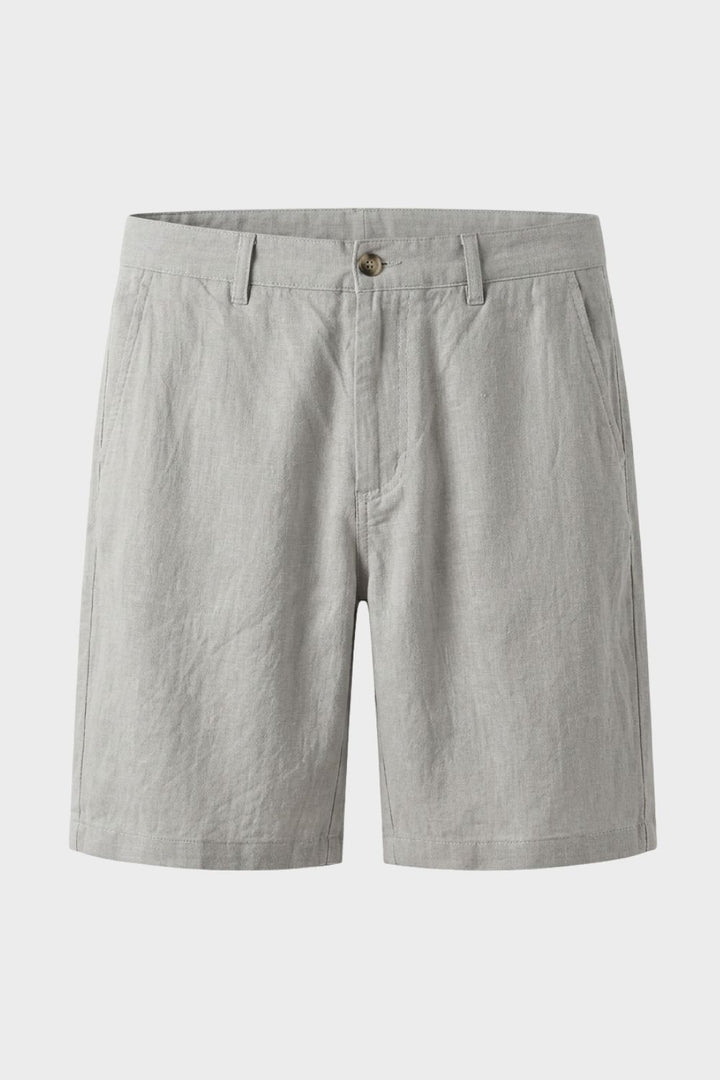 Herren Leinen Shorts | Tunnelzug