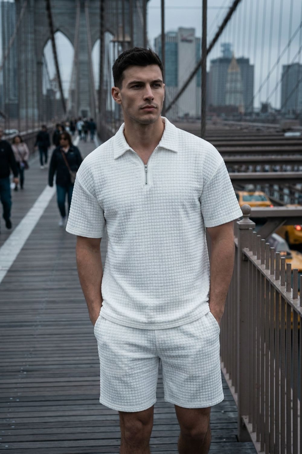 Herren Sommer Set | Polo und Shorts – Tragestil-Beispiel