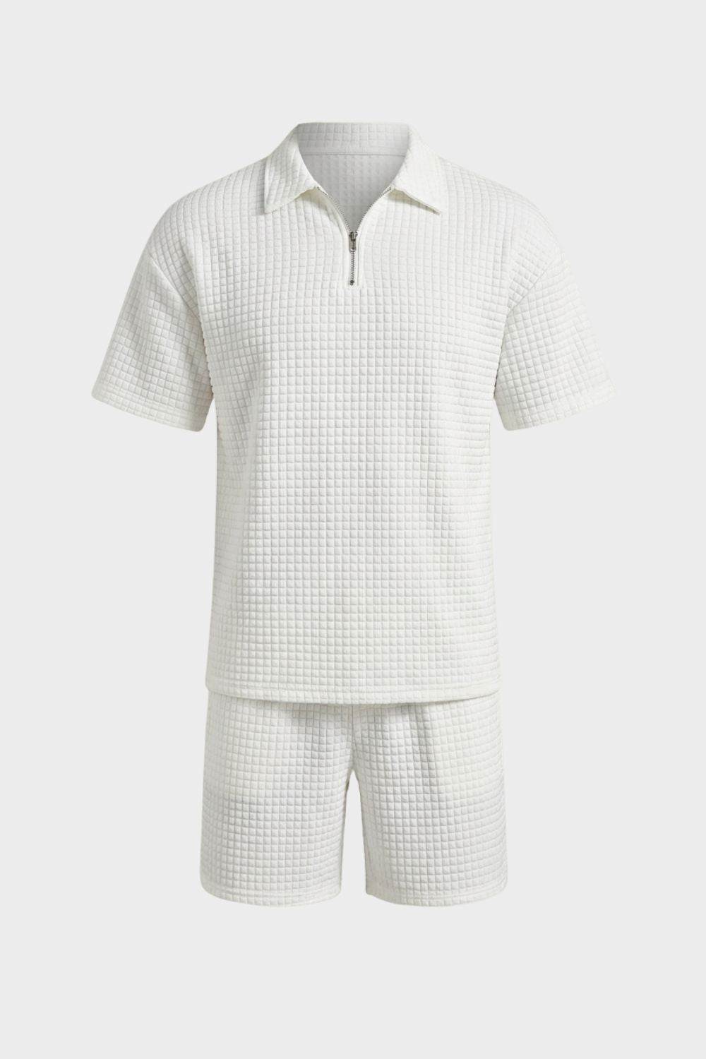 Herren Sommer Set | Polo und Shorts – Rückansicht