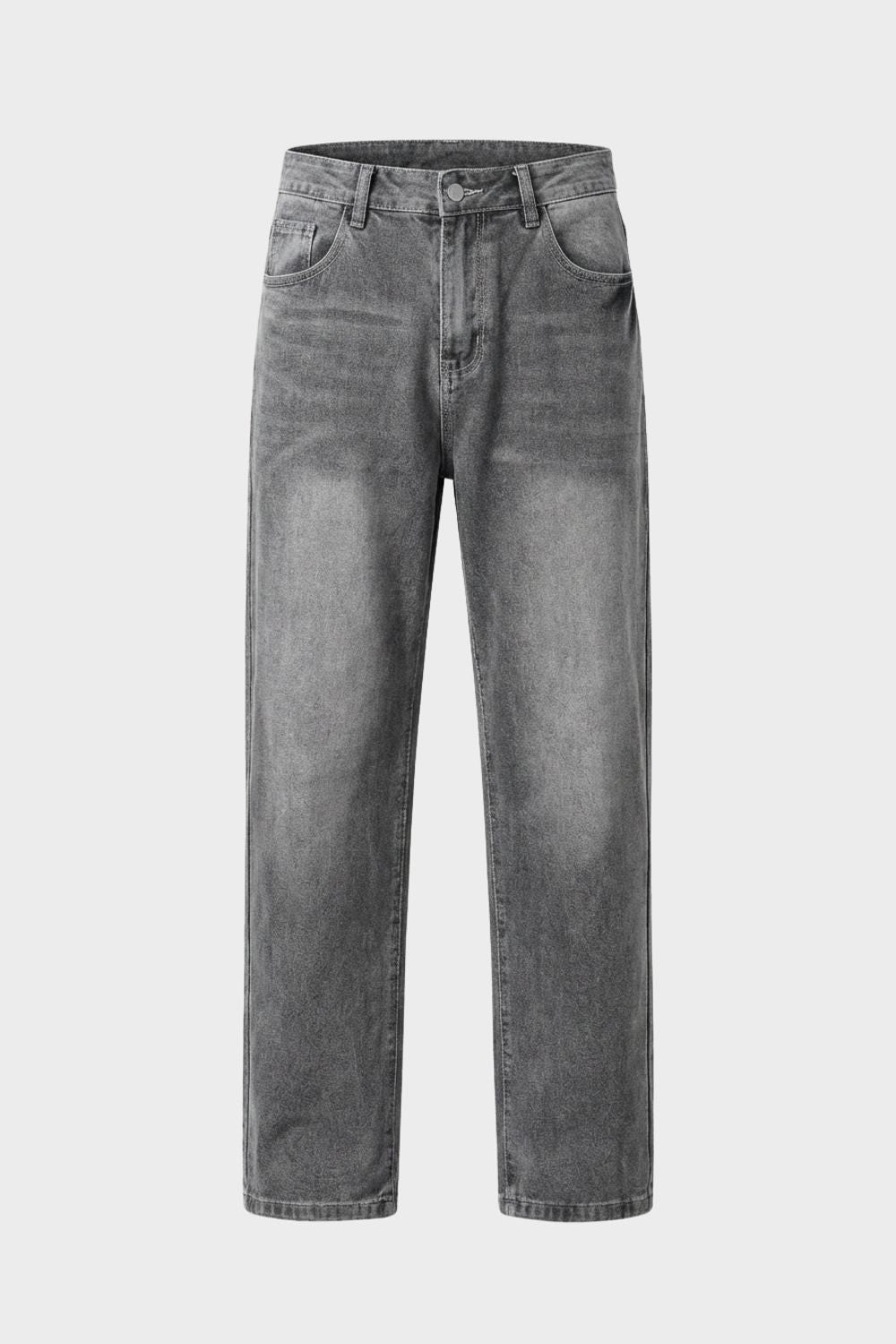 Herren Straight Jeans – Washed – Hauptansicht