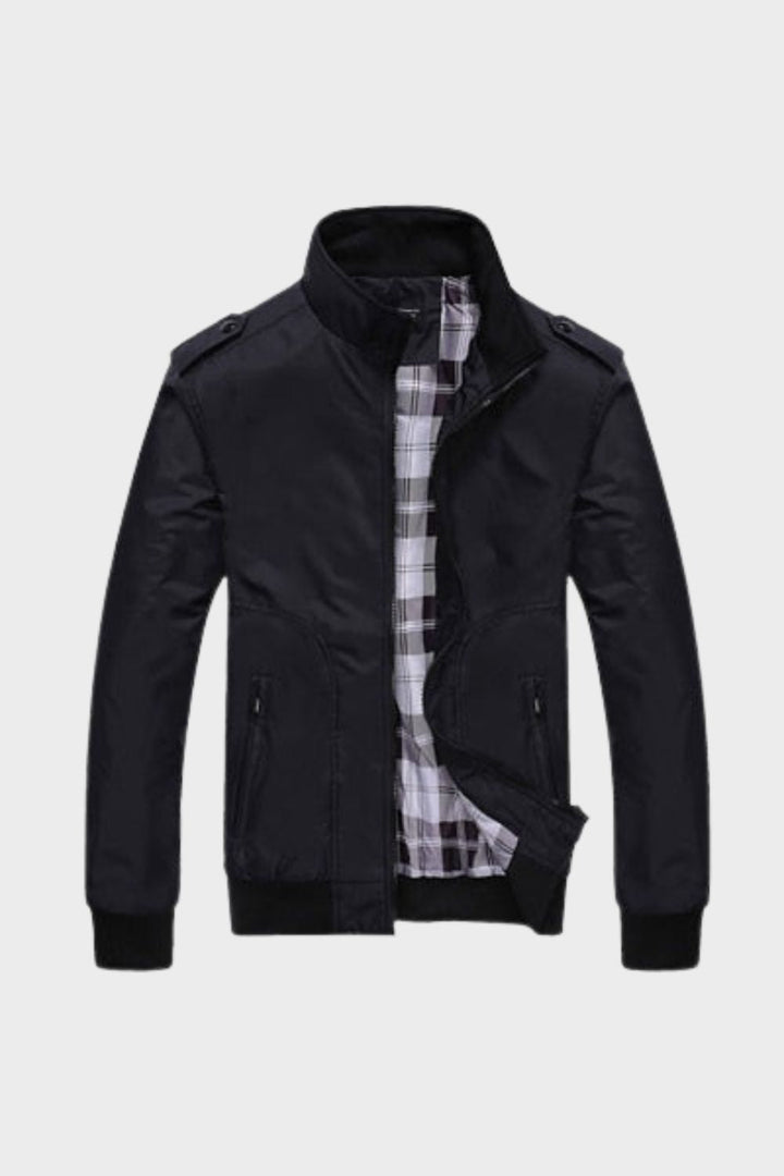Jacke Herren mit Reißverschluss und Stehkragen – Model 2