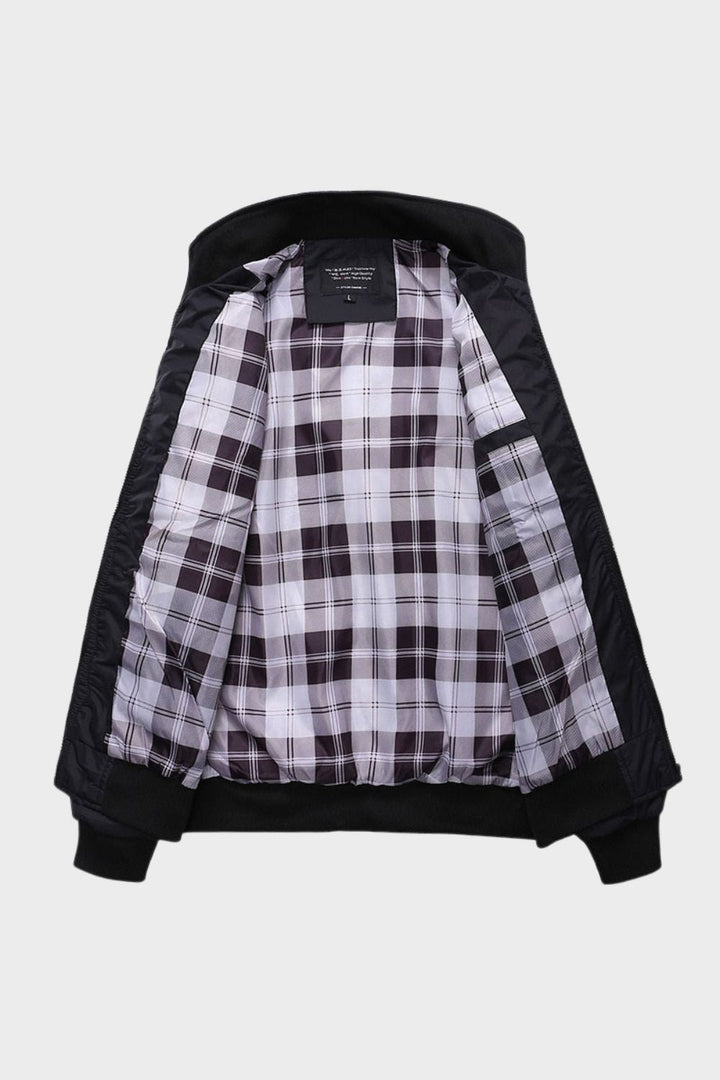 Jacke Herren mit Reißverschluss und Stehkragen – Model 2