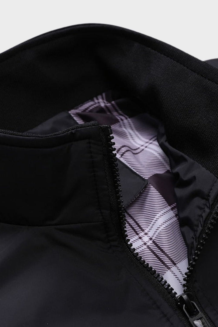 Jacke Herren mit Reißverschluss und Stehkragen – Model 2