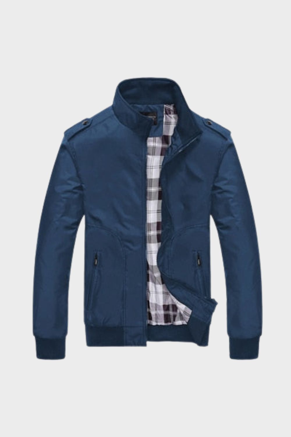 Jacke Herren mit Reißverschluss und Stehkragen – Model 2