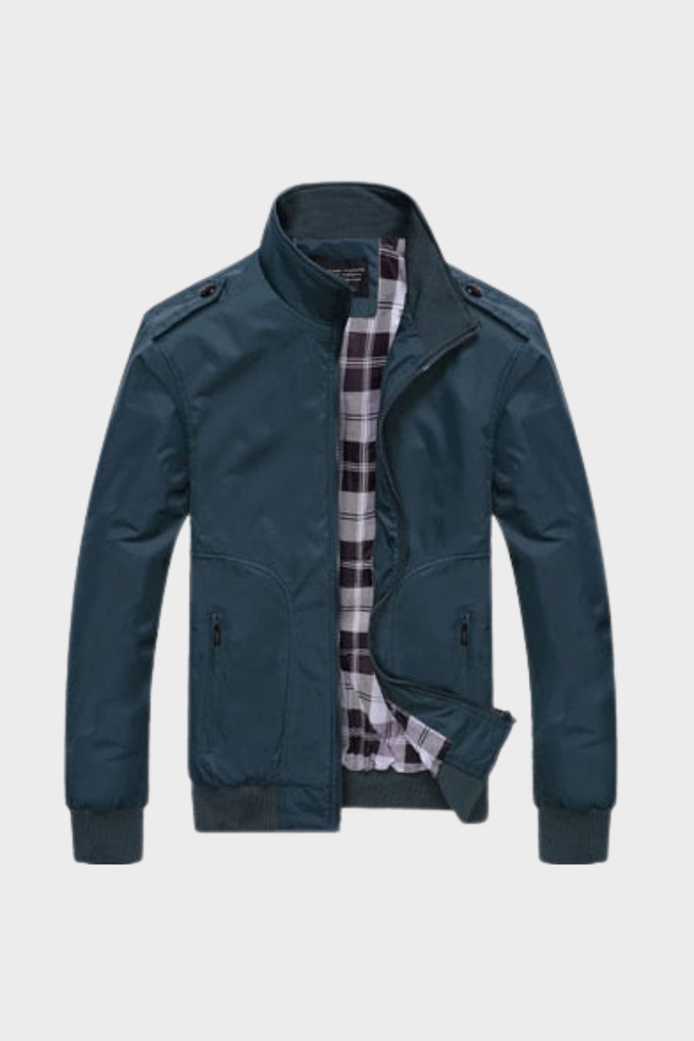 Jacke Herren mit Reißverschluss und Stehkragen – Model 2