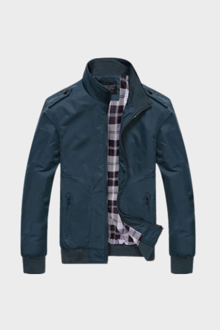 Jacke Herren mit Reißverschluss und Stehkragen – Model 2