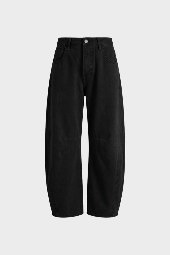 Jeans Damen Wide Leg mit hoher Taille