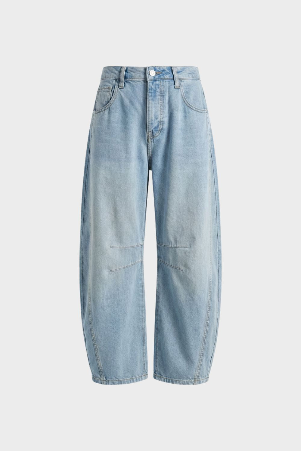 Jeans Damen Wide Leg mit hoher Taille
