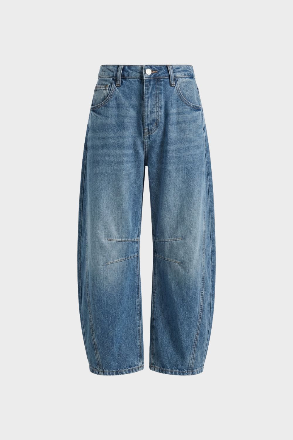 Jeans Damen Wide Leg mit hoher Taille
