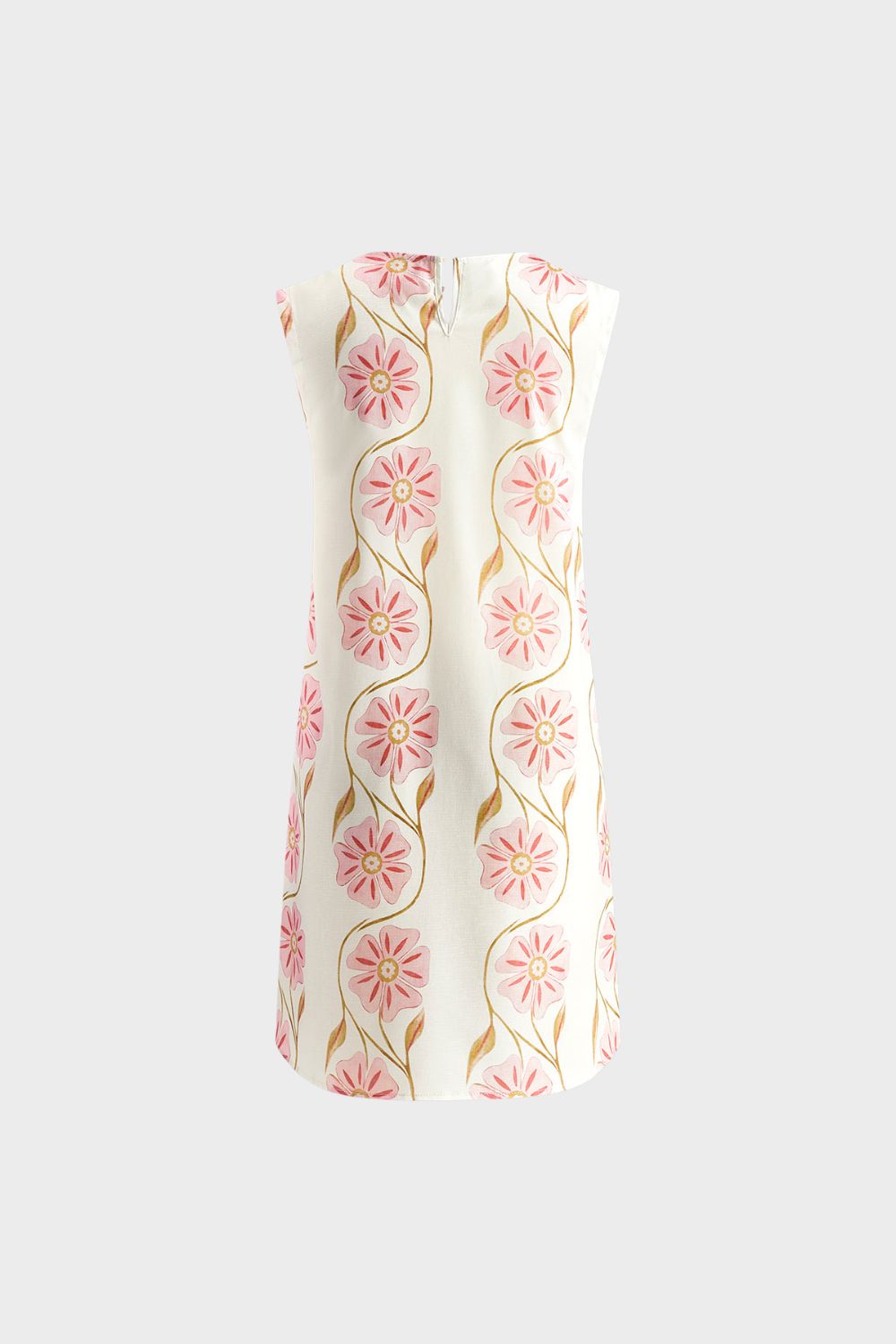 Kleid Damen Sommerkleid mit Blumenmuster