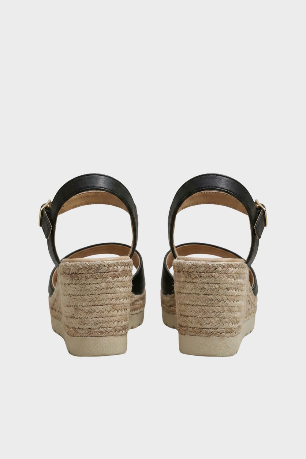 Sandalen Damen mit Keilabsatz und Riemchen