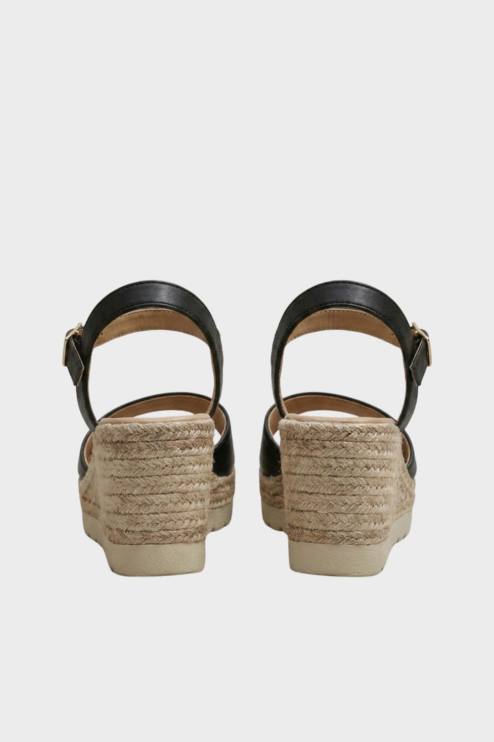 Sandalen Damen mit Keilabsatz und Riemchen