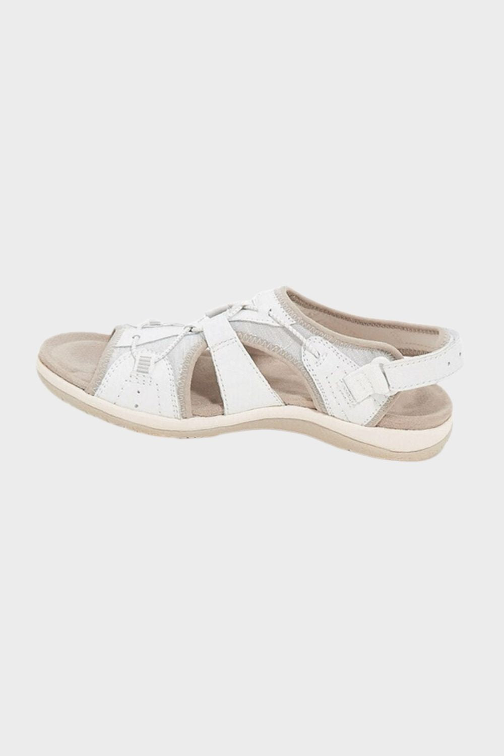 Sandalen Damen mit Klettverschluss und Riemen