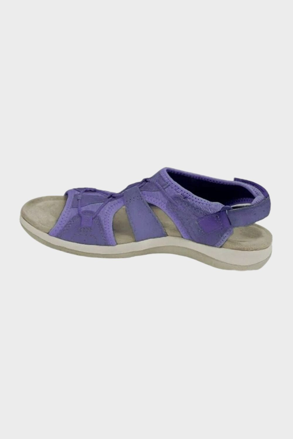 Sandalen Damen mit Klettverschluss und Riemen
