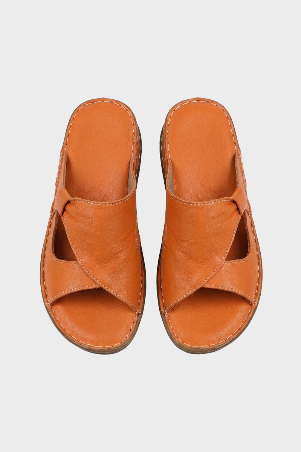 Sandalen Damen Pantoletten mit Kreuzriemen