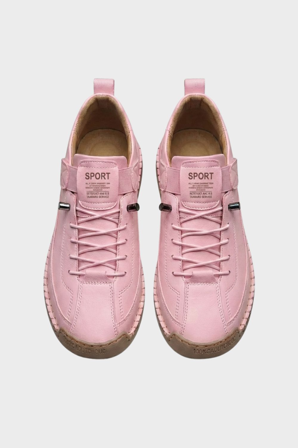 Sneaker Damen mit Klettverschluss und Schnürung