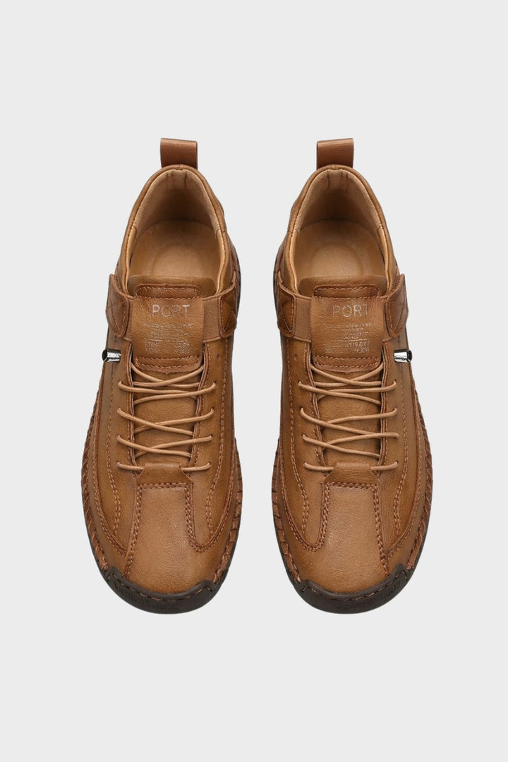 Sneaker Damen mit Klettverschluss und Schnürung