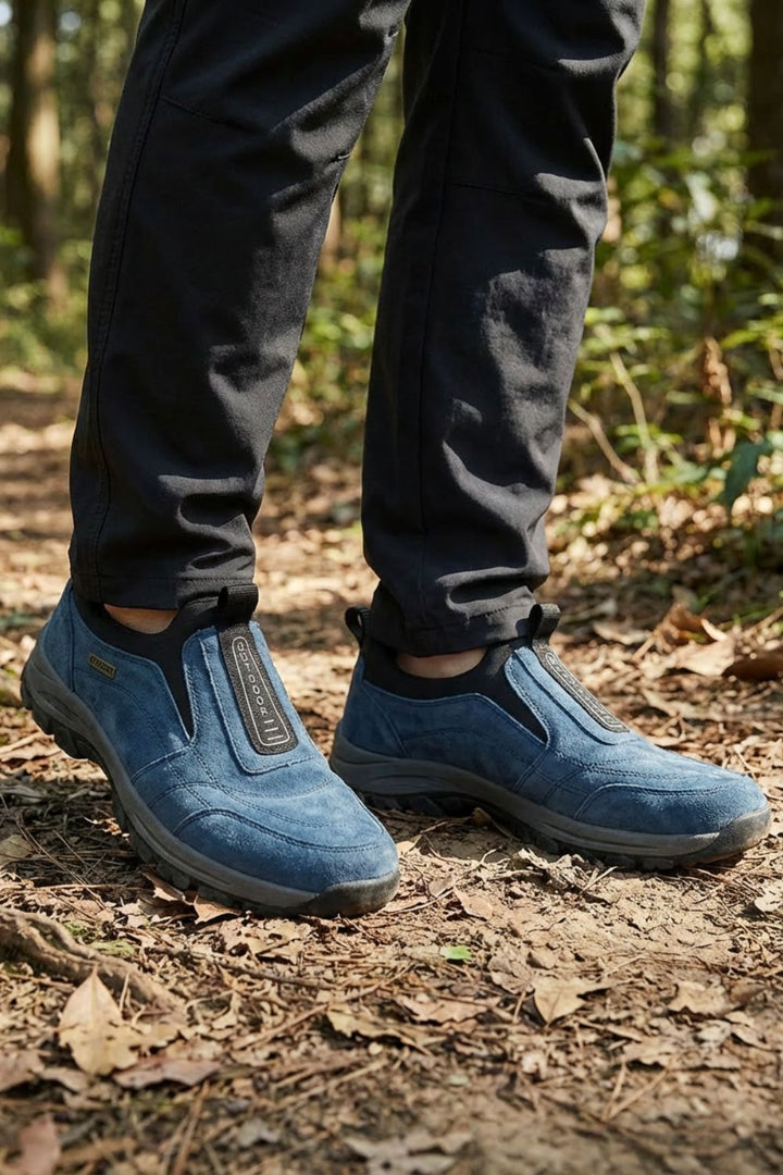 Sneaker Herren Slip On mit Profilsohle