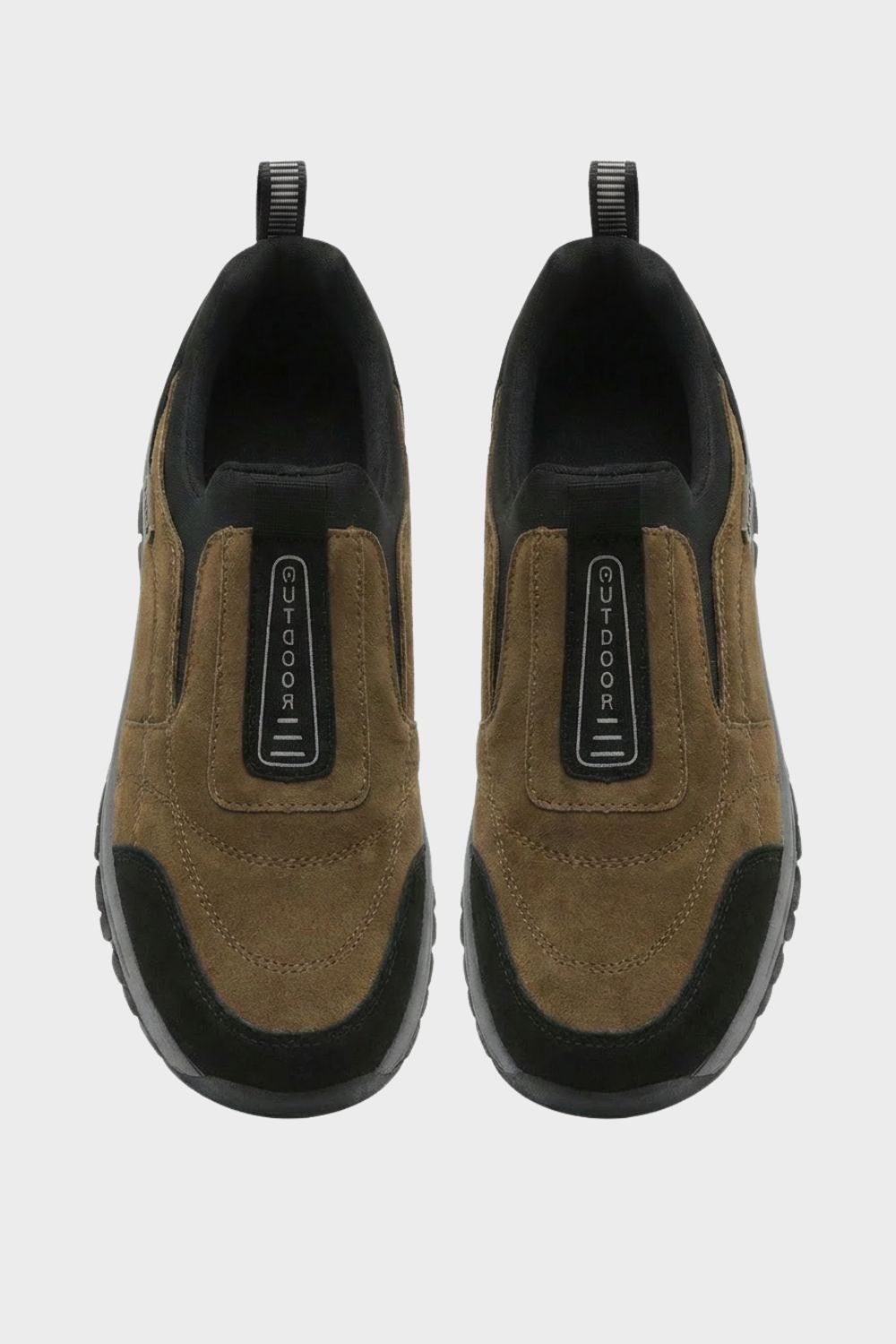 Sneaker Herren Slip On mit Profilsohle