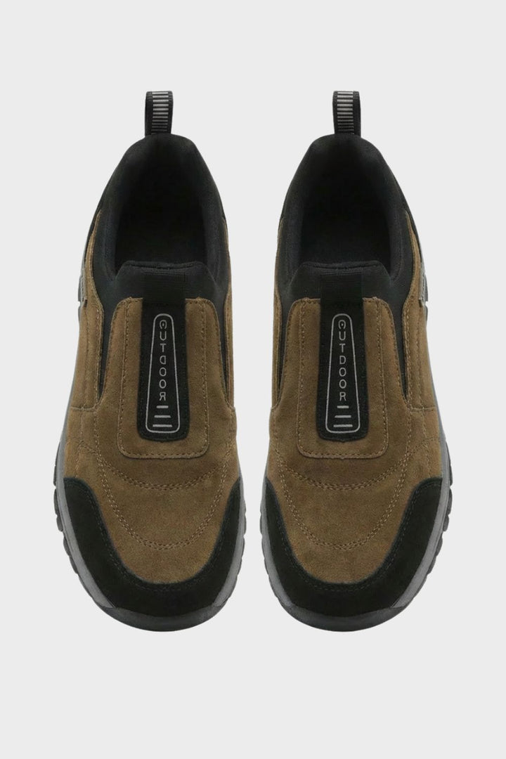 Sneaker Herren Slip On mit Profilsohle