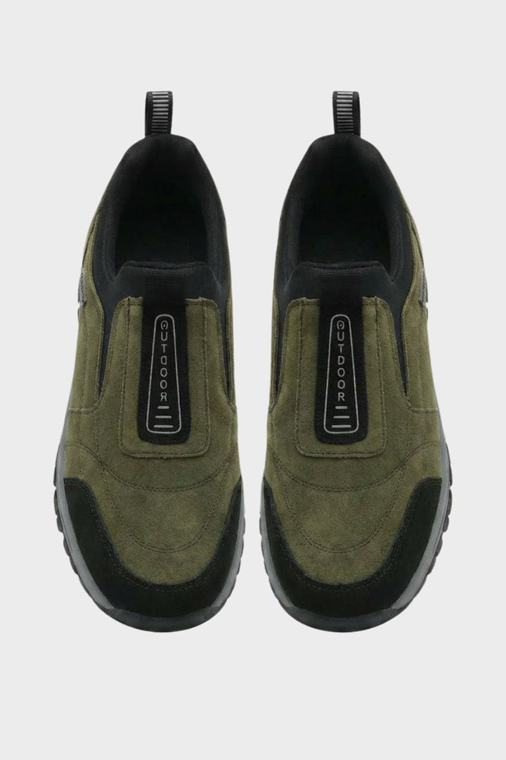 Sneaker Herren Slip On mit Profilsohle