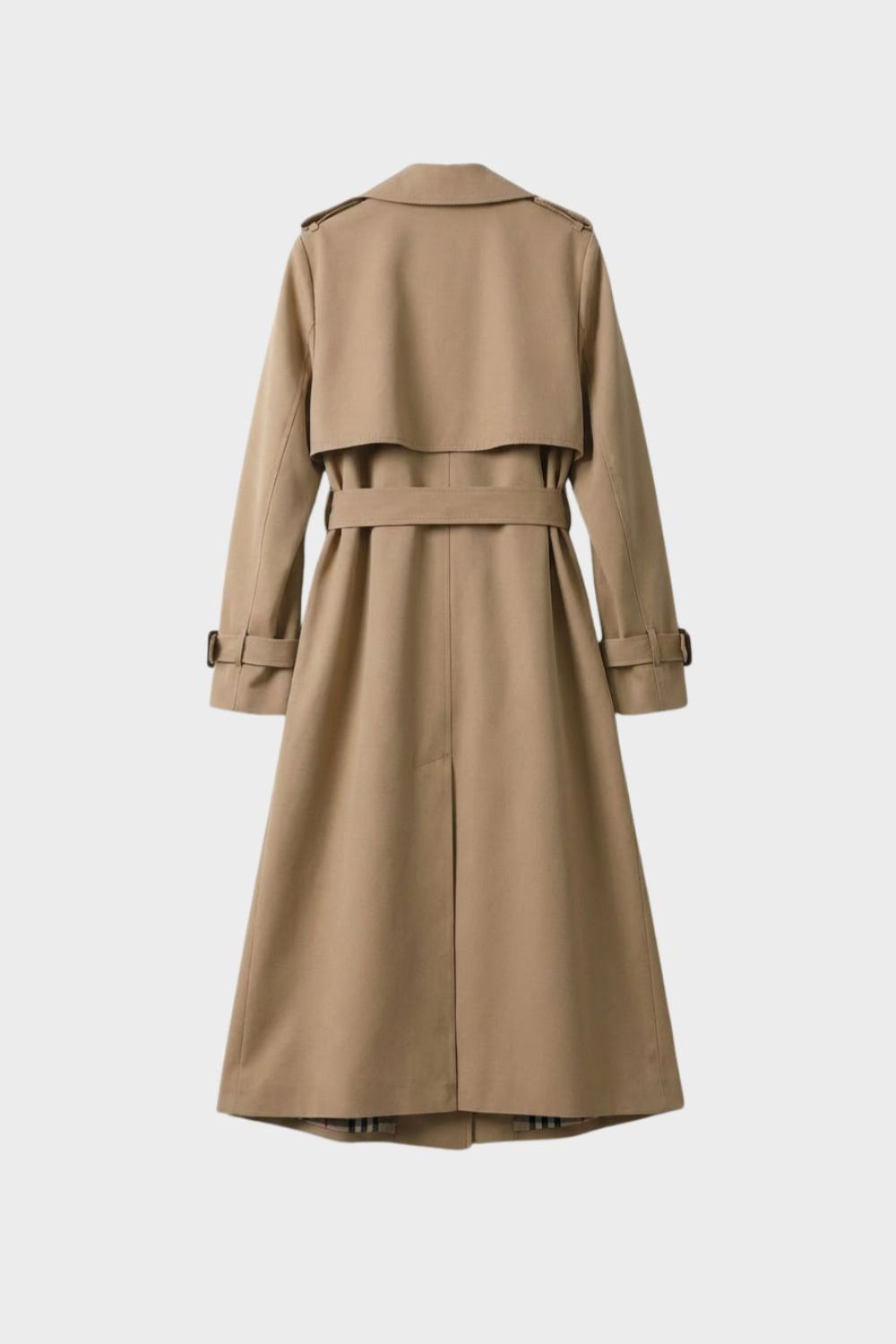 Trenchcoat Damen mit Gürtel und Doppelreihe
