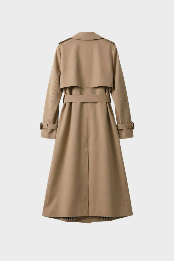 Trenchcoat Damen mit Gürtel und Doppelreihe